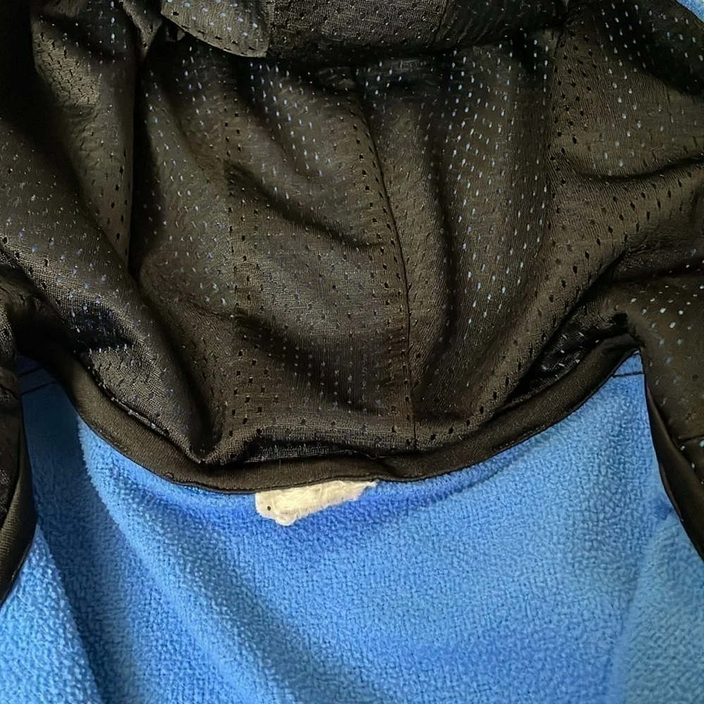 ADIDAS | BLUE ADIDAS FULL ZIP MESH LINED HOODIE